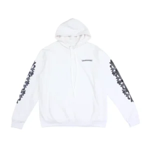 CH Eye Chart Pink Dagger Pullover Hoodie White