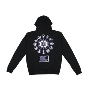 CH Foti Zip Hoodie Black