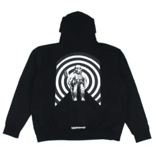 Chrome Hearts Foti Harris Teeter Space Suit Zip Black Hoodie