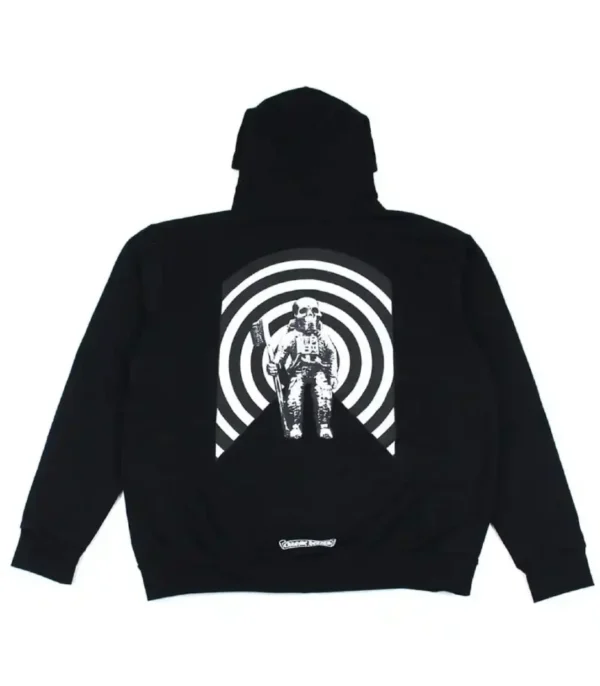 Chrome Hearts Foti Harris Teeter Space Suit Zip Black Hoodie