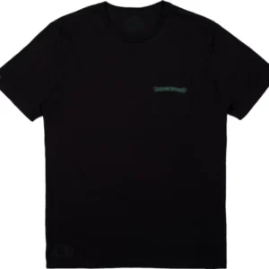 Chrome Hearts Green Gradient Cemetery T-Shirt Black