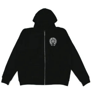 Chrome Hearts Malibu Horse Shoe Zip Up Hoodie