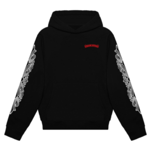 Chrome Hearts Matty Boy Flower Chomper Black Hoodie