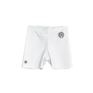 Chrome Hearts Pattern Cross Shorts WHITE